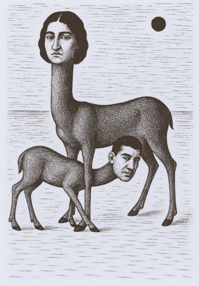 My Deer - a Paint Artowrk by Assem Attoun